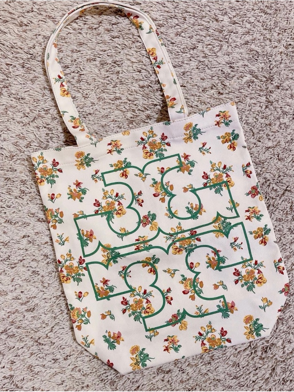 Tory Burch Wallpaper Canvas Tote